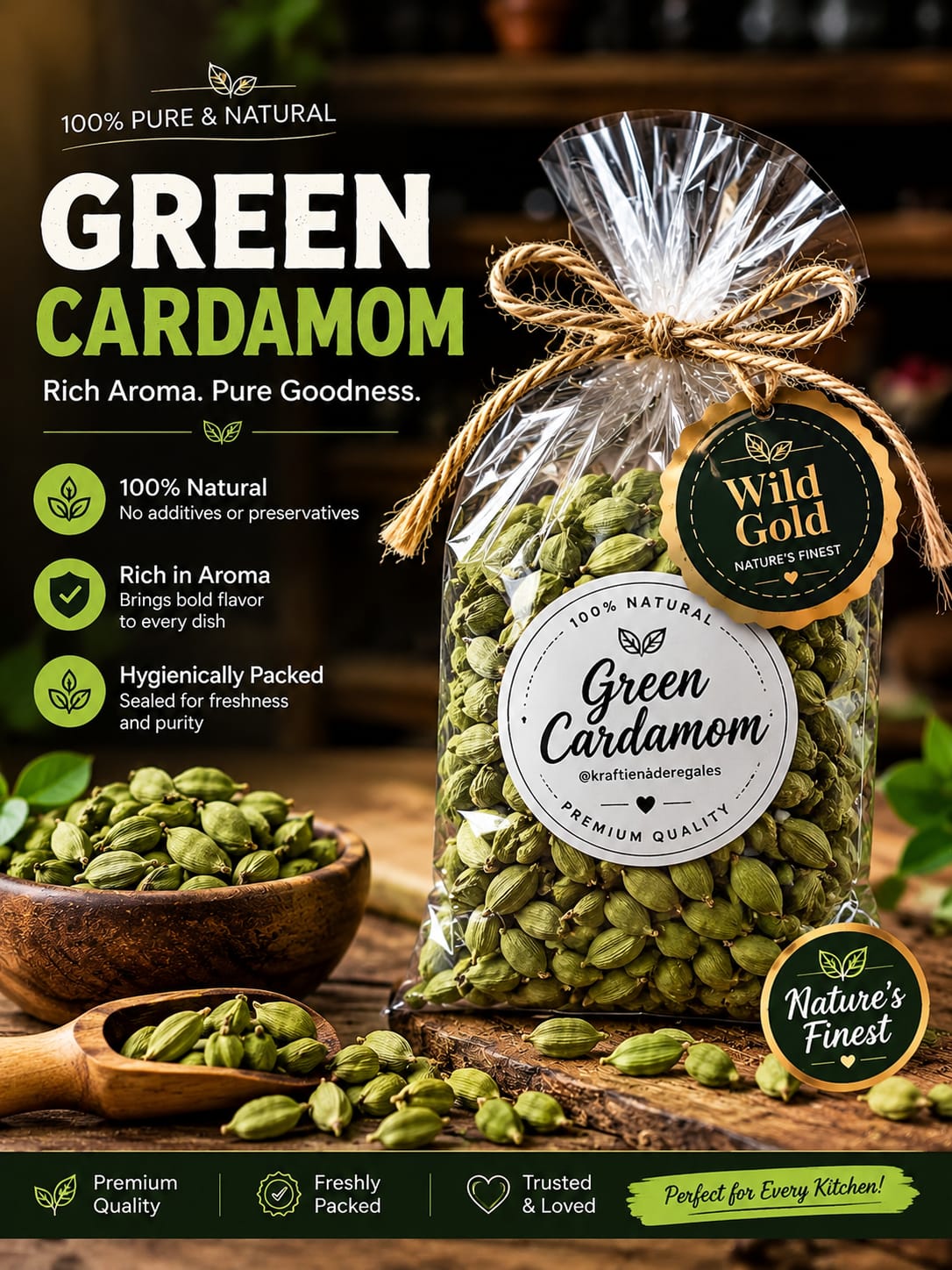 Premium Green Cardamom